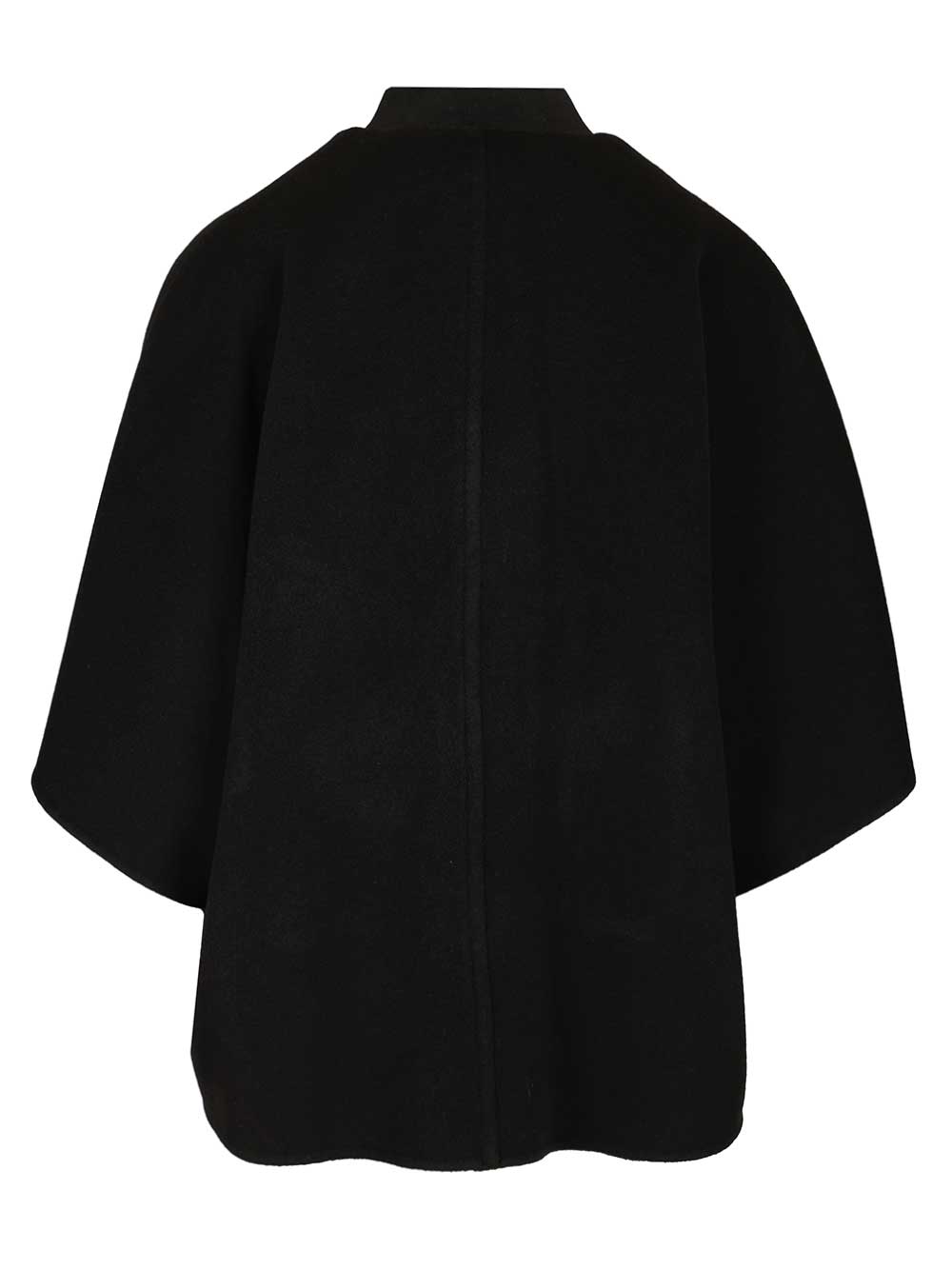 Max Mara Lightweight Cashmere Cape Giacche - Nero | e2dcc939ac25dbd1db1ffb71573e0af65d6c3abd