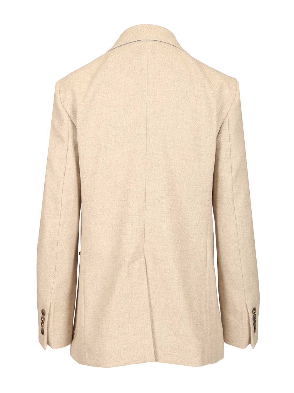 Max Mara Single-Breasted Blazer Giacche - Beige | dbbfb717bf00e43a81ab98fec55e667de8b80d6a