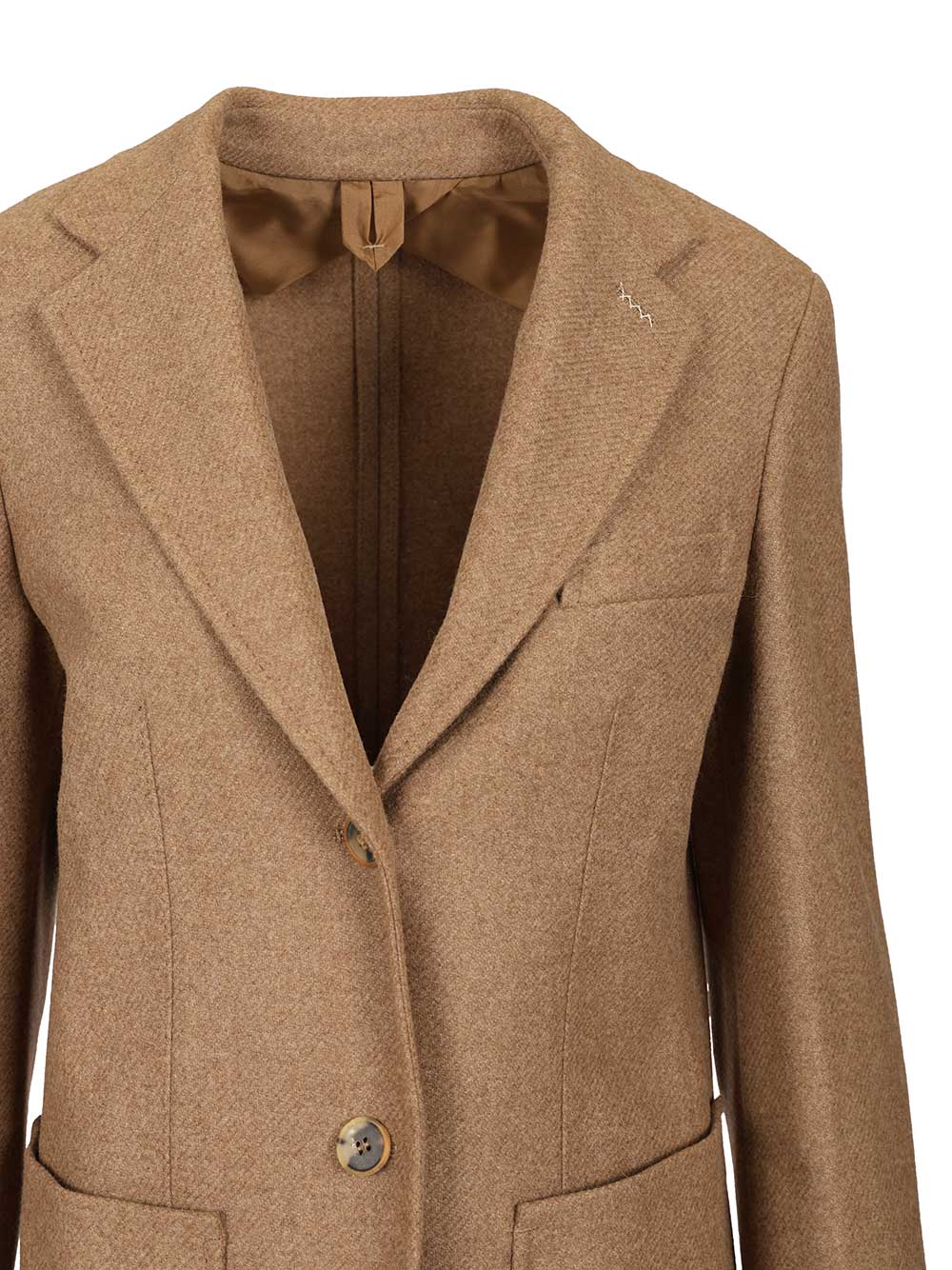 Max Mara Single-Breasted Blazer Giacche - Marrone | a2af4fa356a0545c51e4c90f4d6da4919c8eeb48