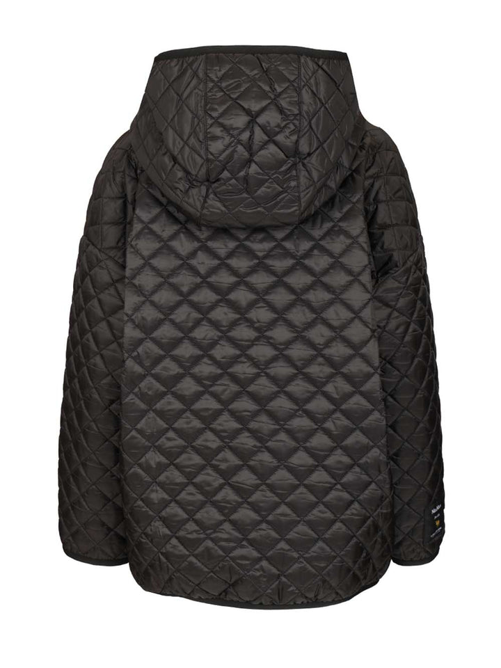 Max Mara The Cube Reversible Padded Jacket Coats - Nero | 523c5fc7f16152feaca1ad51991a964777c5f070