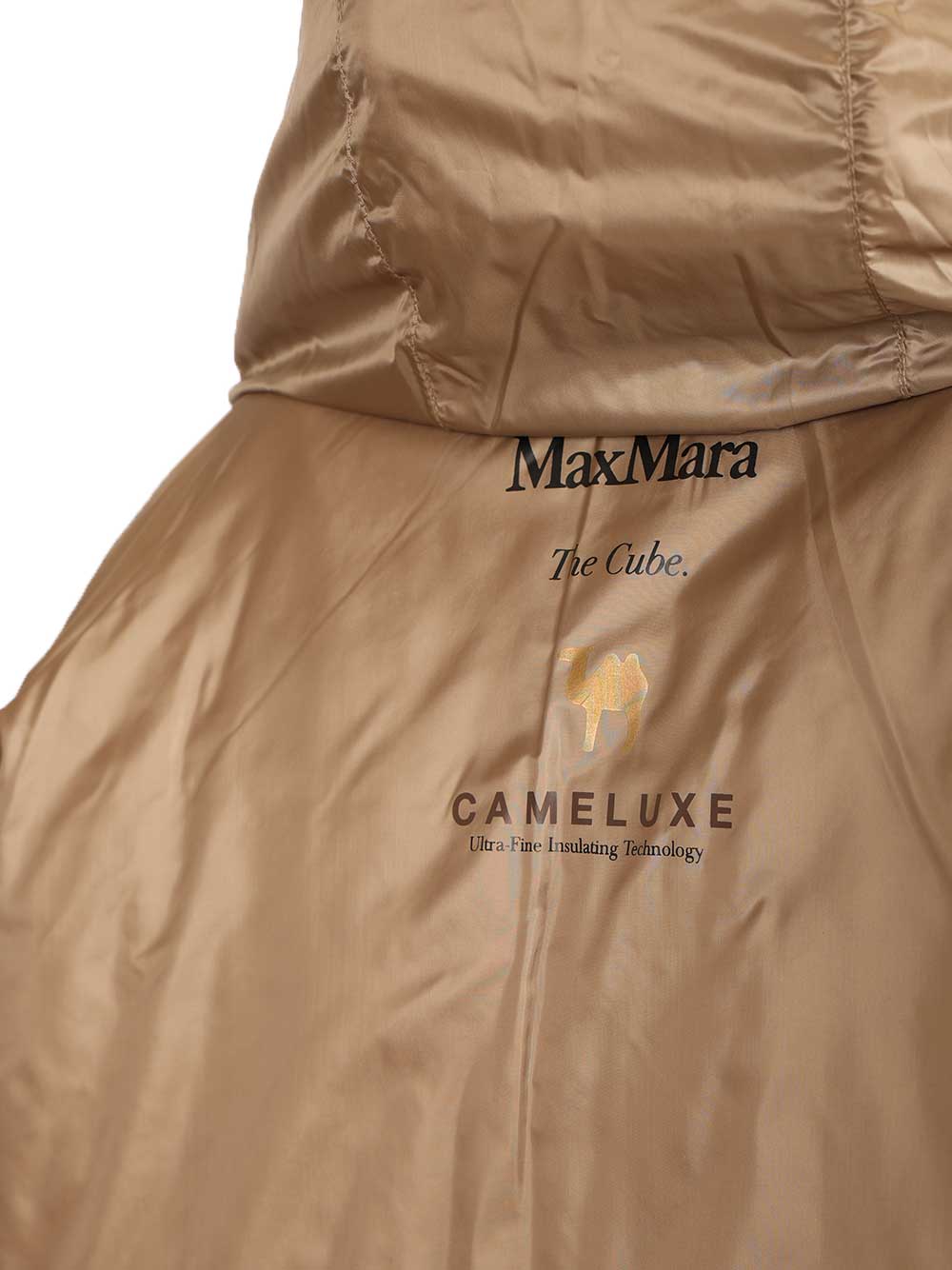 Max Mara The Cube Reversible Padded Jacket Coats - Beige | 60d2288c4c0373a4bc5230dfe6174f04eaff3cef