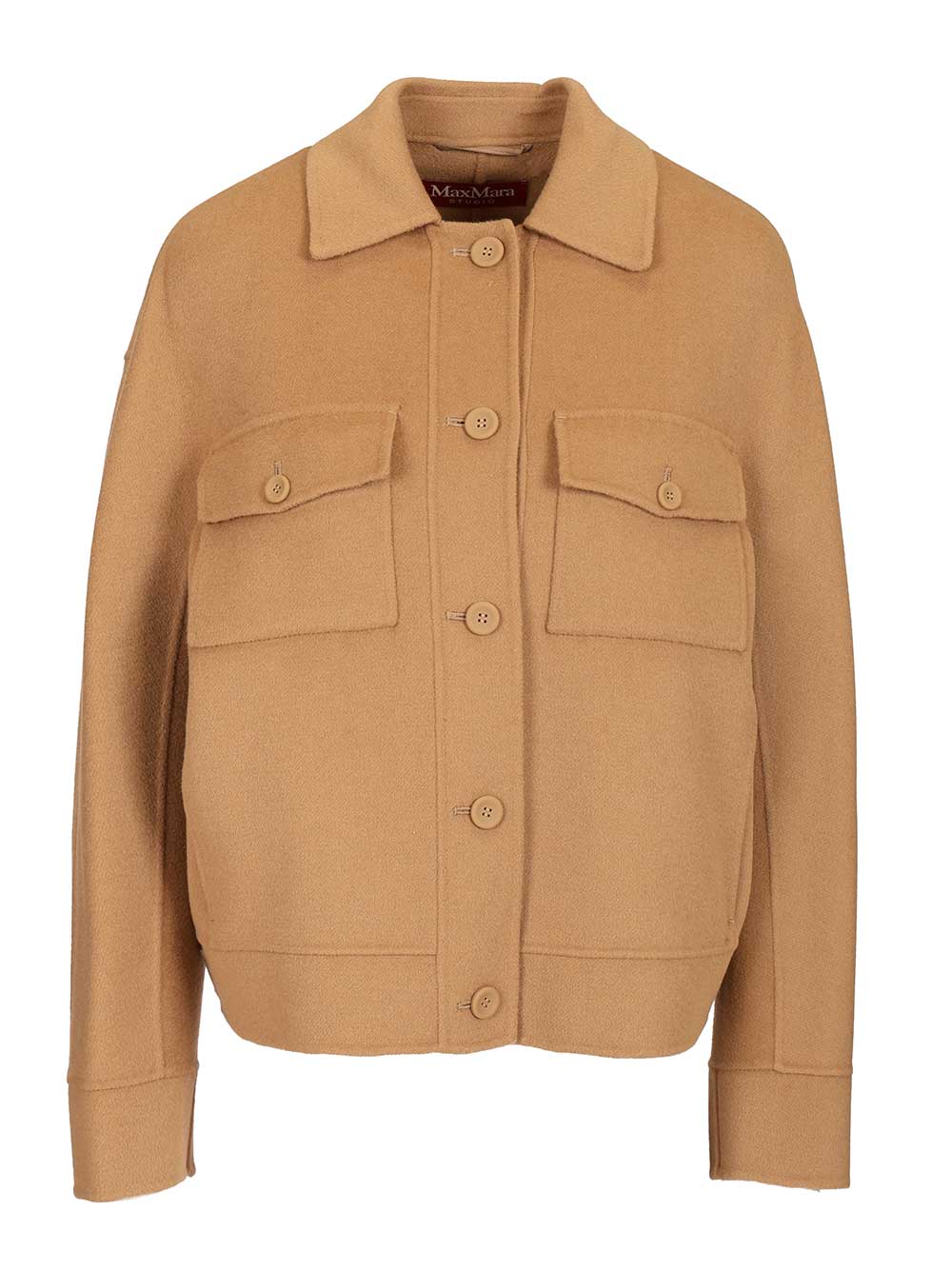 Max Mara Studio Boxy Jacket Giacche - Beige | 131c3a154a10287e23ccfa2df5cab47503612bcf