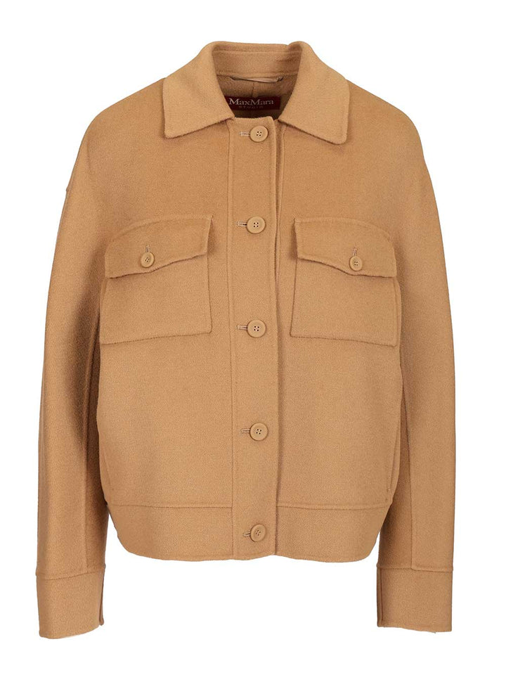 Max Mara Studio Boxy Jacket Giacche - Beige | 131c3a154a10287e23ccfa2df5cab47503612bcf
