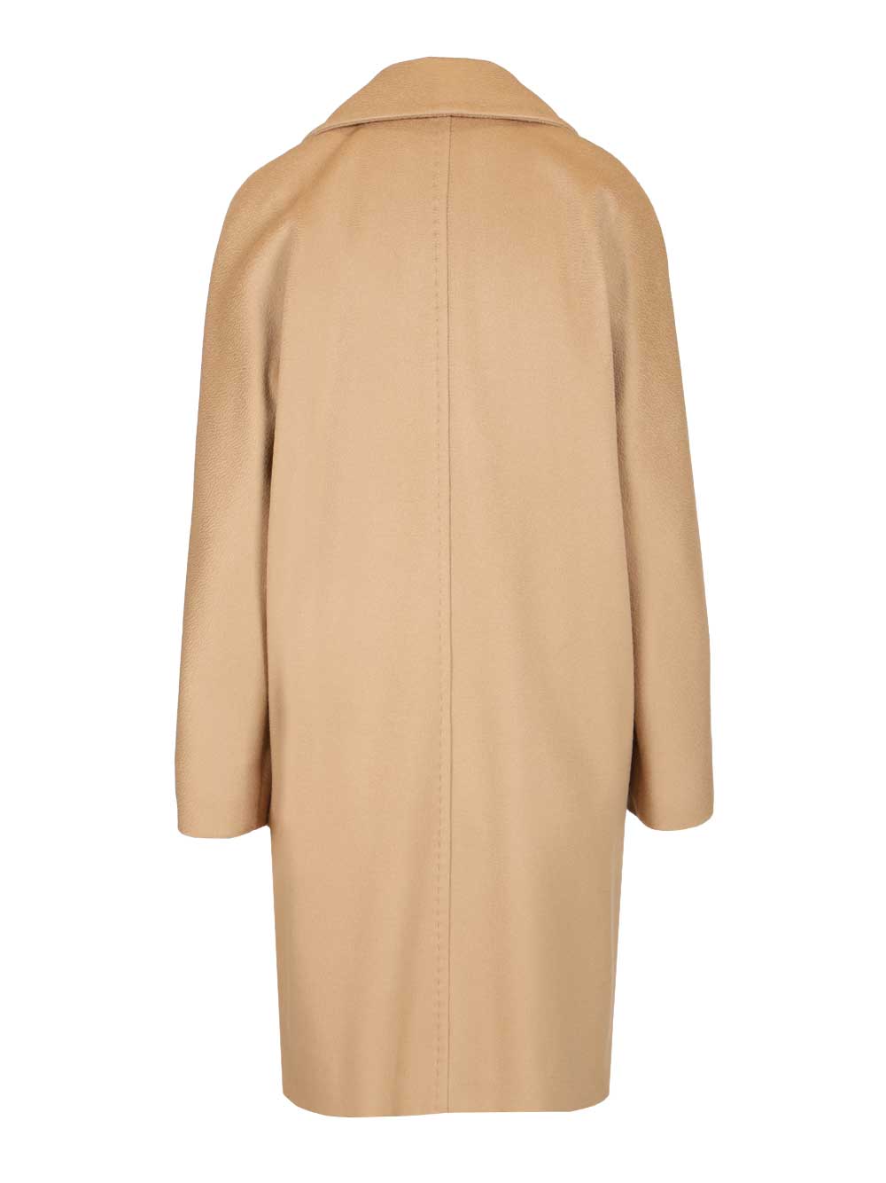 Max Mara Studio Double-Breasted Coat Coats - Beige | 96e14b8d69962402ca5fd1c3c70862db85e83c3a