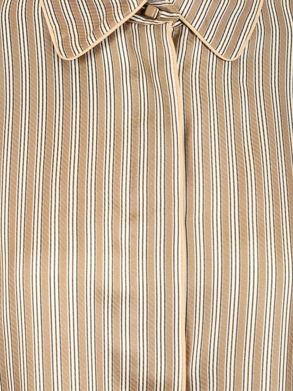 Max Mara Silk Crop Shirt Shirts - Multicolor | 7ee4659a30c153b9e72b44275c869a392d2ceb7e