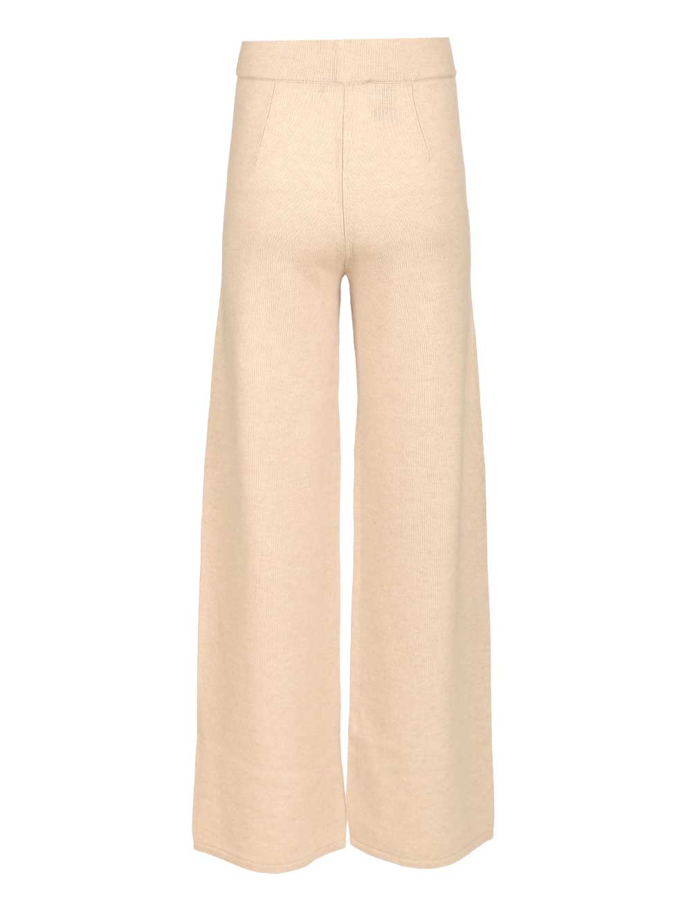 Max Mara Studio Knit Trousers Knitwear - Bianco | dab0aaa6dc51fcfa0f5f64288b02607b88ba1bc4