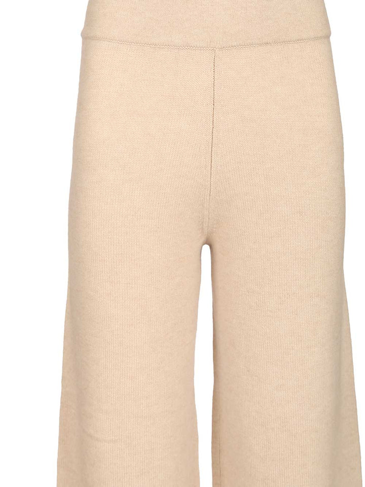 Max Mara Studio Knit Trousers Knitwear - Bianco | b3b7ce132d4d13cd1bba4bfbec7c8b84ada47e6e