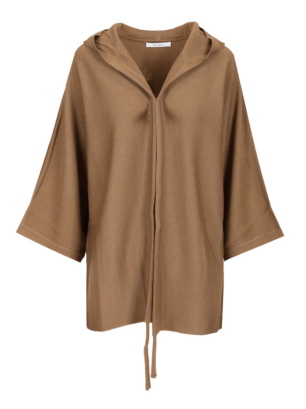 Max Mara Wool Yarn Cardigan Knitwear - Marrone | 30b6223a6e97339b90c07d76362351fb4c1193fe