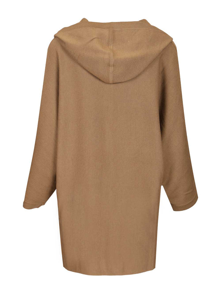 Max Mara Wool Yarn Cardigan Knitwear - Marrone | 75ddbaef77e5dbf8afabe8d0e96dbbf0067b0603