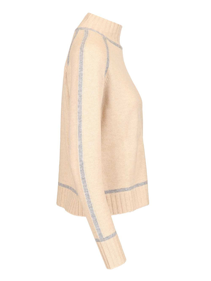 Max Mara Studio Pescara Knitwear - Bianco | 7c77bed3cee2f55b650ccc0960e47dc0d8230092