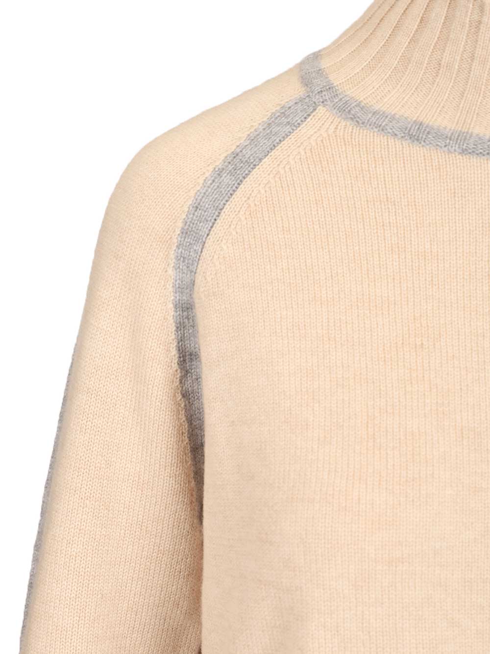 Max Mara Studio Pescara Knitwear - Bianco | 2ff210263bf9c14343dbea360dfd3a294705d4cd