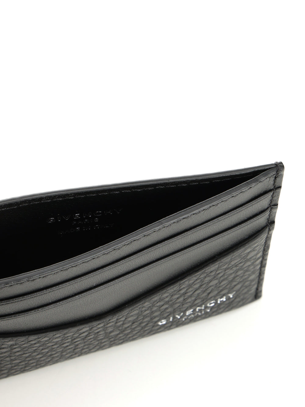 Givenchy Grained Leather Card Holder Wallets - Nero | a1c7fdf9fdbc68ac85f09c9345193cec5583c51f