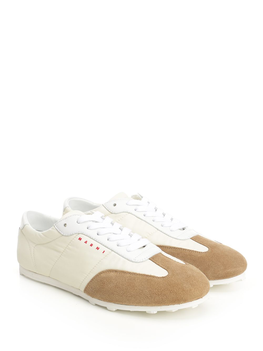 Marni Softy Soccer Sneaker Sneakers - Bianco | 042e16febae6f7d69e4ca7ffb729db01ab2b1c4d