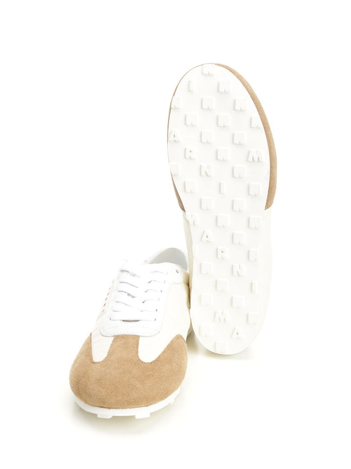 Marni Softy Soccer Sneaker Sneakers - Bianco | 05ee1ca0259d12f04ce4058857f011dbe1b545ef