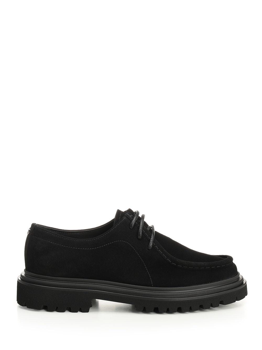 Dolce & Gabbana Calfskin Derby Lace-Up Shoes - Nero | d11971fe0362870d2e4d9c4bc28c0745e6875d86
