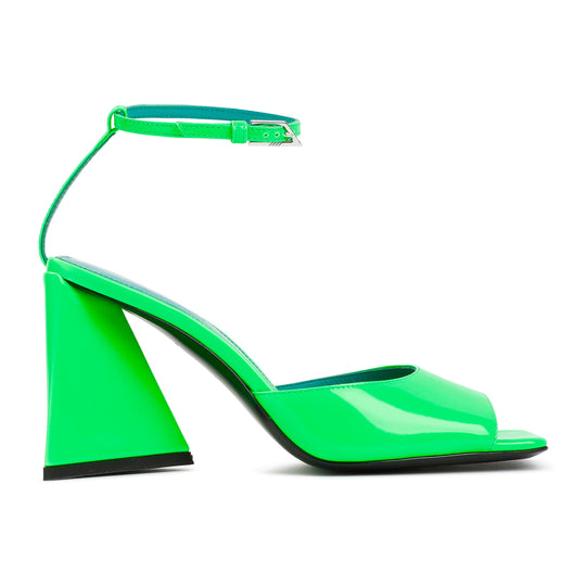 Green Leather Piper Sandal