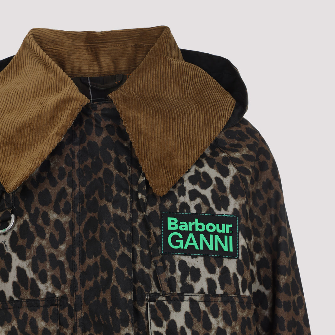 Barbour X Ganni Giacche - Marrone | 7ac96f9b8d0cc18cd0c9860cc9255d99676874f4