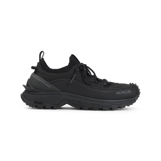 Black Trailgrip Lite3 Low Top Polyester Sneakers