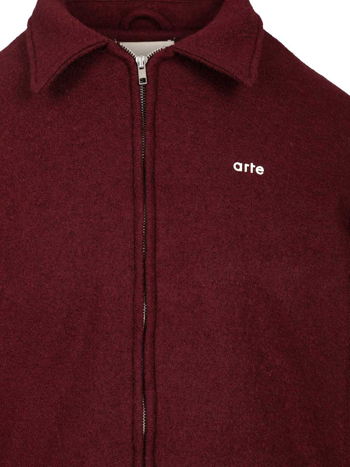 Arte Grafiti Varsity Giacche - Bordeaux | a89672213b784380b1e5aa71b181b0dc5c5a4573