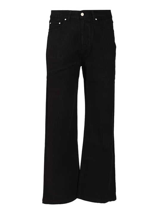 Denim Jeans Trousers Nero