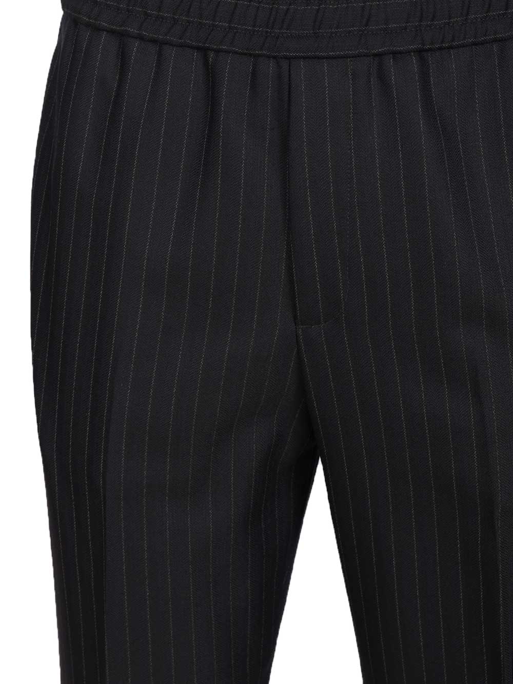 Golden Goose Deluxe Brand Pinstriped Trousers - Blu | bab05b7bbf0472cb8d449aeb93647f5b69e6b111