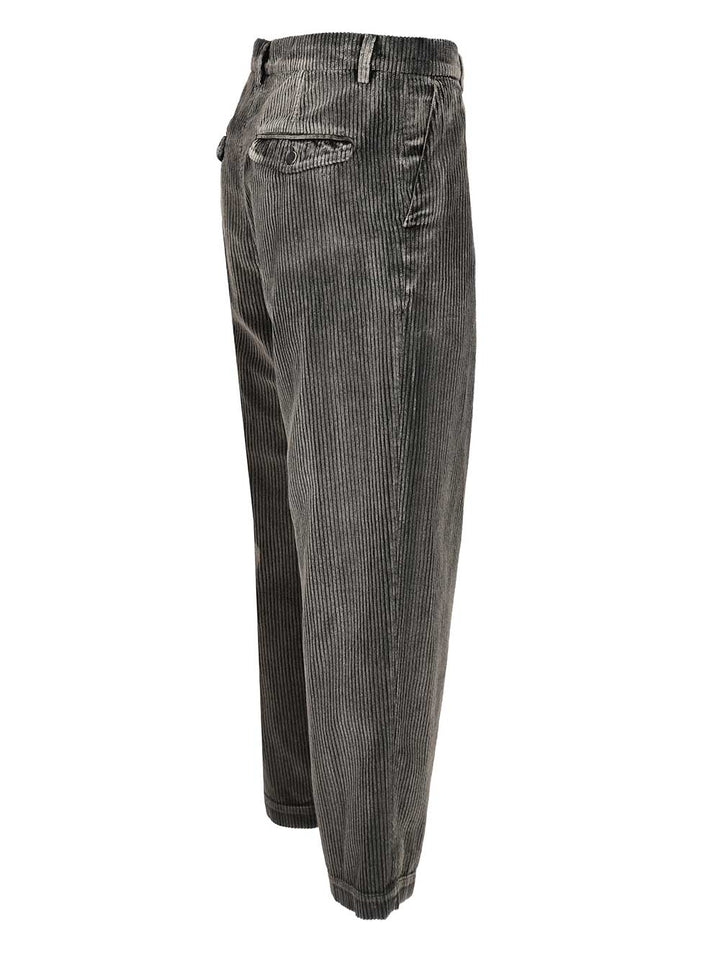 Barena Venezia Canasta Olsar Trousers - Nero | d42ff5884a759955f0e9dd38be25a58583a17adb