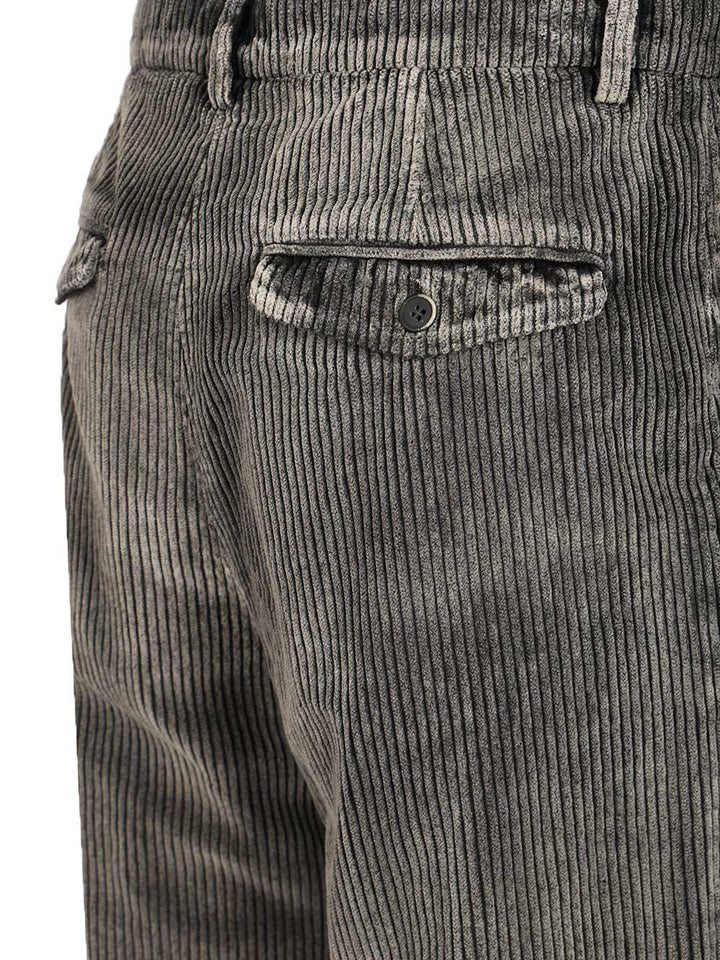 Barena Venezia Canasta Olsar Trousers - Nero | cd8df6542c64c8c5c1e04ece2bd3344a9a5f230b