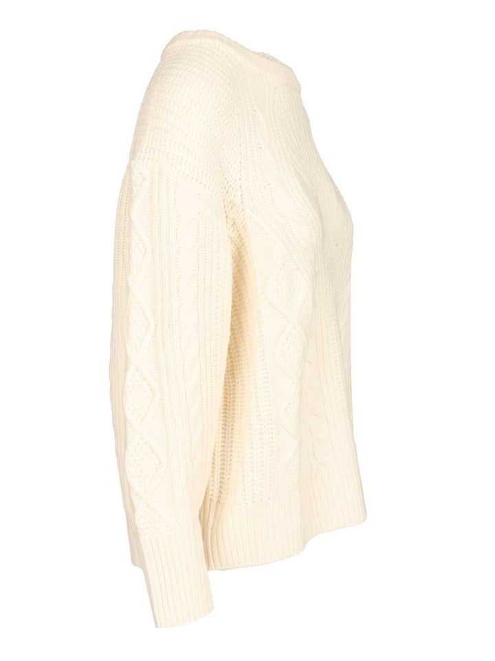 Loulou De Saison Silva Knitwear - Bianco | b79d7af0dcd508b67e5ab060d7b52a89cc6cbea6