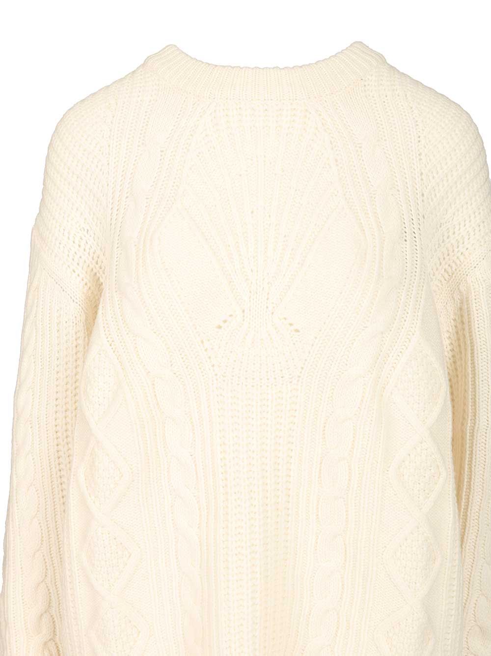 Loulou De Saison Silva Knitwear - Bianco | 5f2a3334450eeea31296b1c1bf2fcdb08e71b847