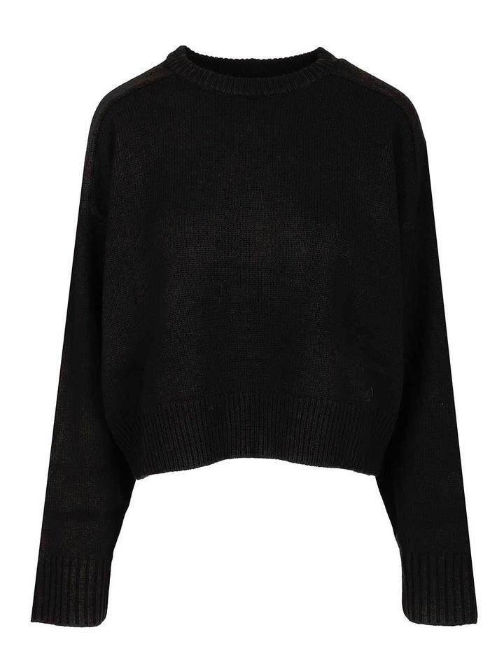 Loulou De Saison Bruzzi Lds Knitwear - Nero | 78fb3d7883e31b5f63b4eed438d417aeaa85fa73