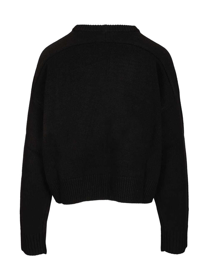 Loulou De Saison Bruzzi Lds Knitwear - Nero | 3e11f922b29197a7b6683e751f03f0d3246e12d1