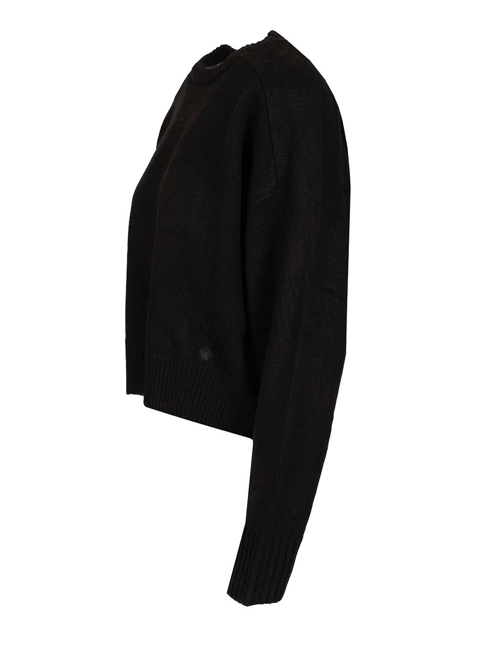 Loulou De Saison Bruzzi Lds Knitwear - Nero | 9863954679a10207d49527a7db28c83daeb83302