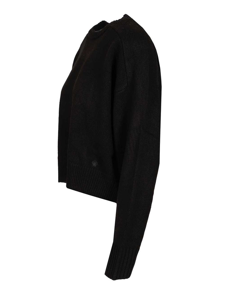 Loulou De Saison Bruzzi Lds Knitwear - Nero | 9863954679a10207d49527a7db28c83daeb83302