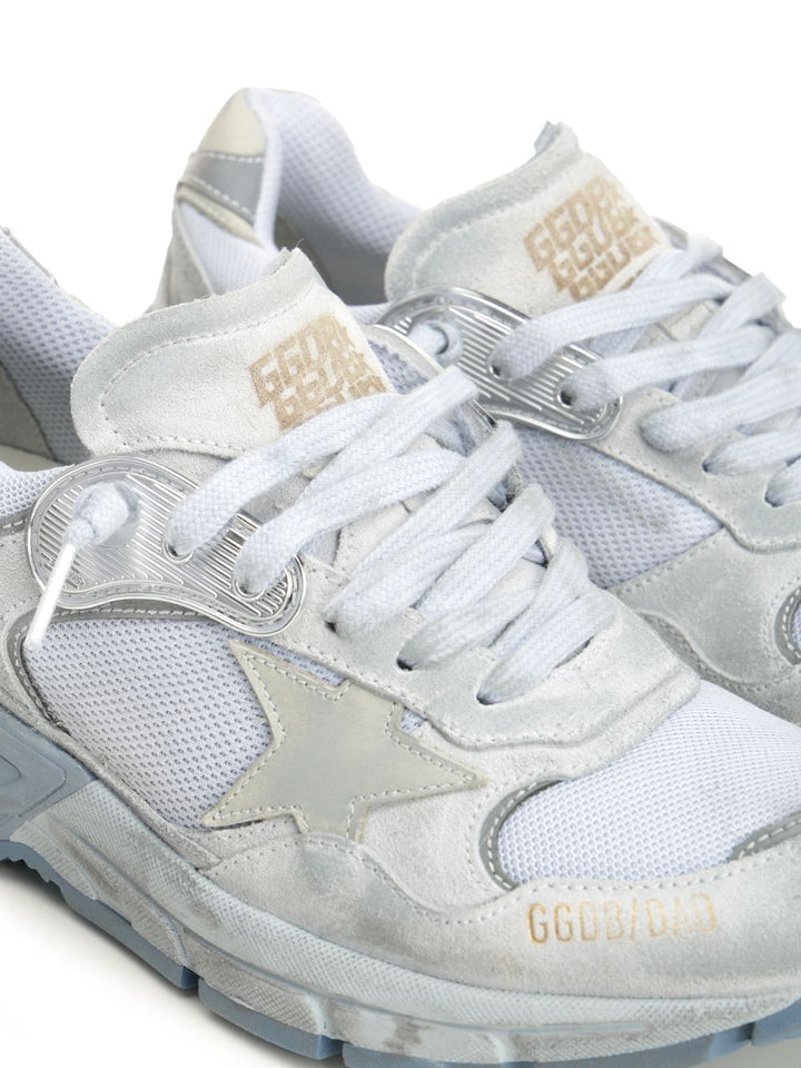 Golden Goose Deluxe Brand Dad Star Sneakers - Blu | 9b611f2580b141dab69ca4b0134ff7ba3392f651