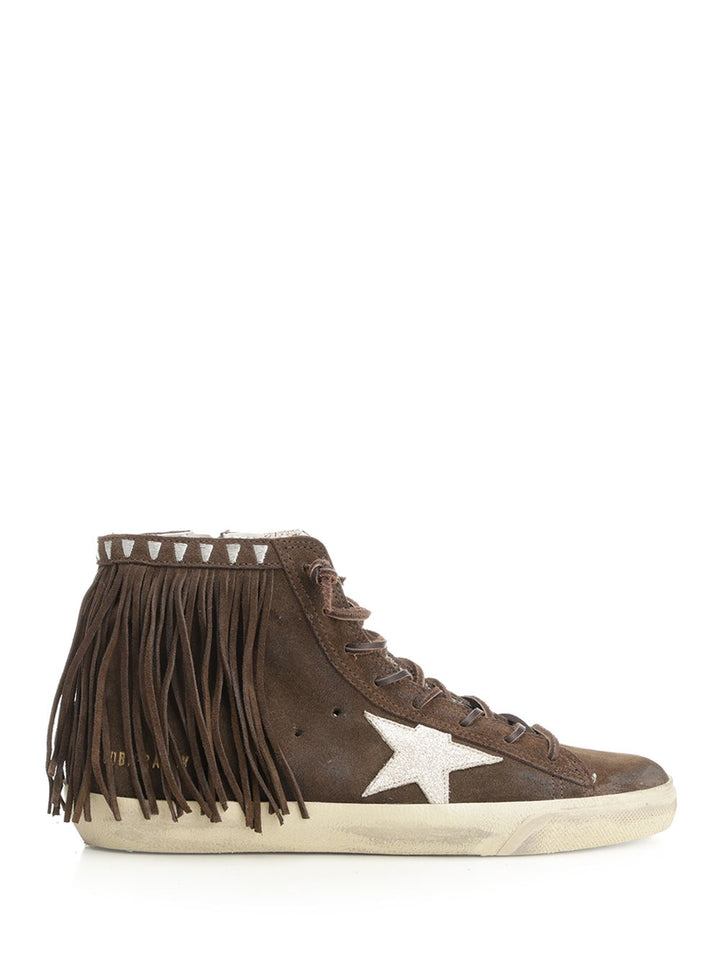Golden Goose Deluxe Brand Francy Sneakers - Marrone | 1d752abf2c9ff85cf01f956ae73aee82b6efcf0a