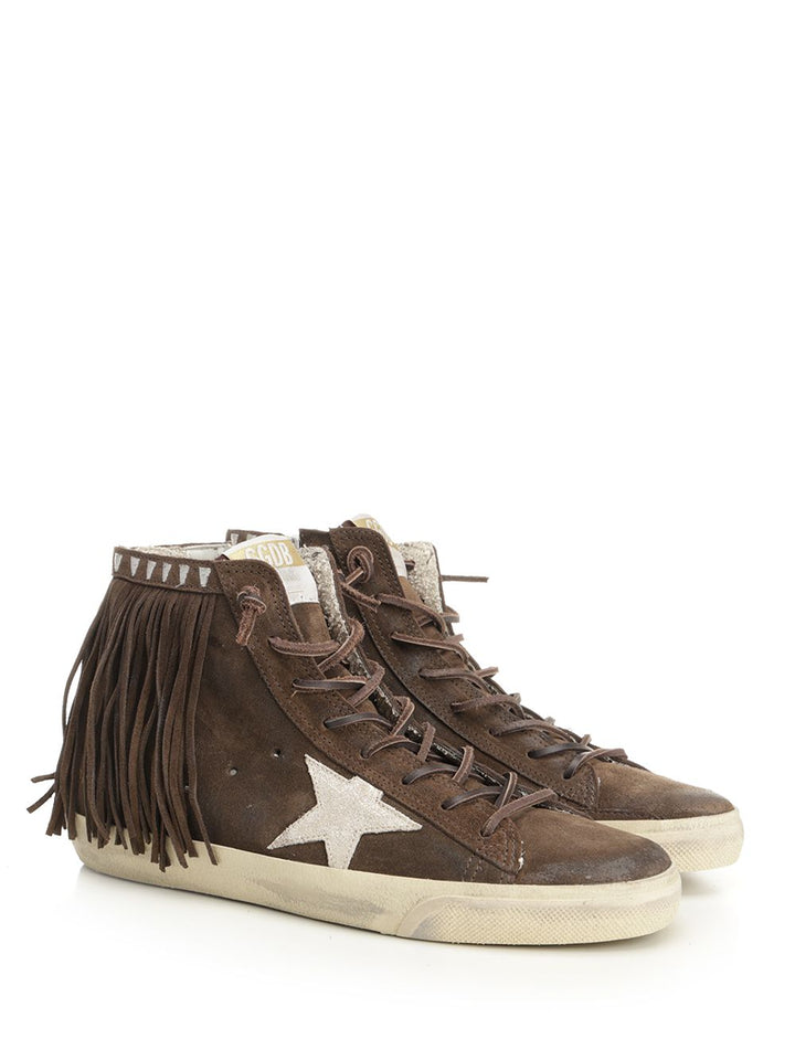 Golden Goose Deluxe Brand Francy Sneakers - Marrone | dbdaacb6d196a73530da3197881d17223c3346f6