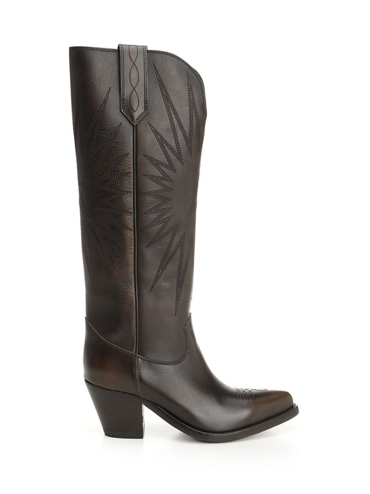 Golden Goose Deluxe Brand Wish Star Boots - Marrone | 8a8d2c878f7687d254a803c378f4aa5155d3316b