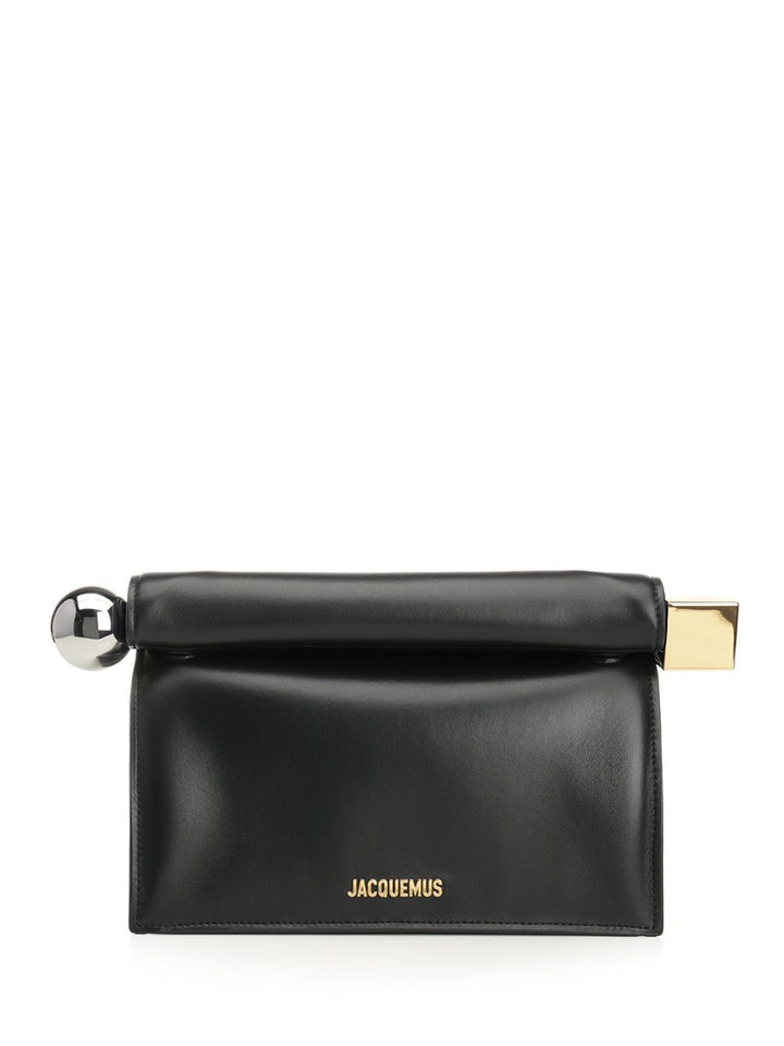 Jacquemus Rond Carré Handbags - Nero | e421574acb0d0b012d3e6c21b51fe00440e5412d