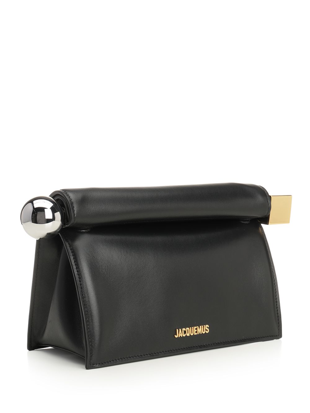 Jacquemus Rond Carré Handbags - Nero | 35fe21aa62b801d2cfb3c938a07caec381006136