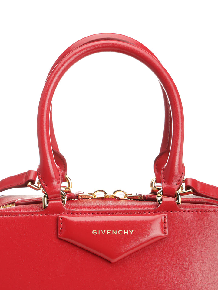 Givenchy Antigona East West Handbags - Rosso | 7ea00d0761ab4389e611e9fb468b4a111cf112aa
