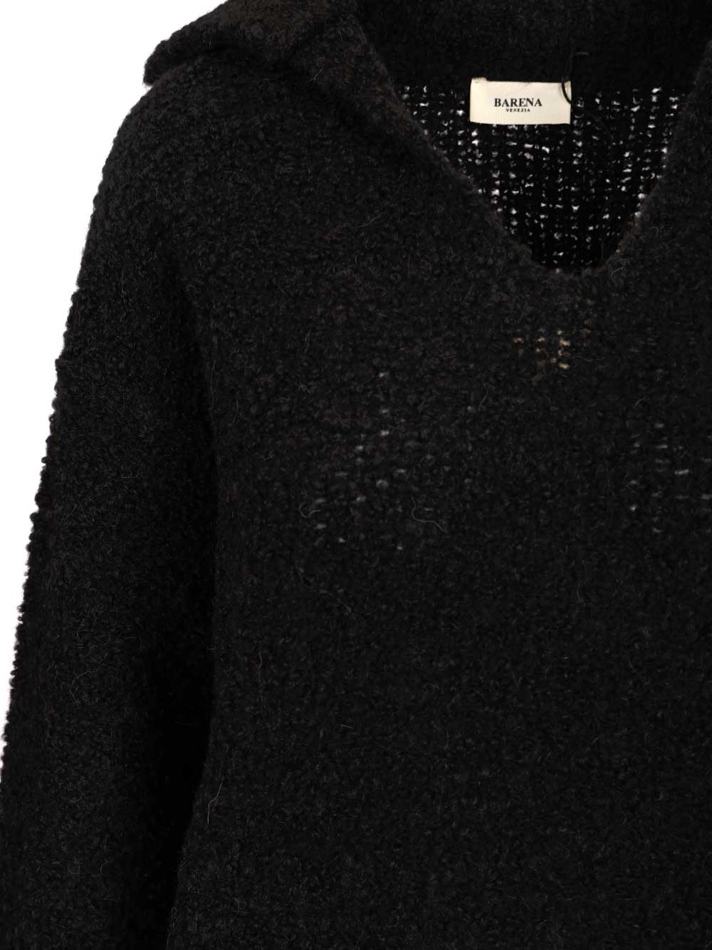 Barena Venezia Maura Lanula Knitwear - Nero | b6e79ec04079fd483a7de9bb9b670ef0563c61f6