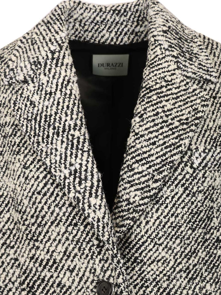 Durazzi Milano Tailored Coat Coats - Multicolor | 79a582e2a7be83a9bbb0abbb6717aa023ae1fee9