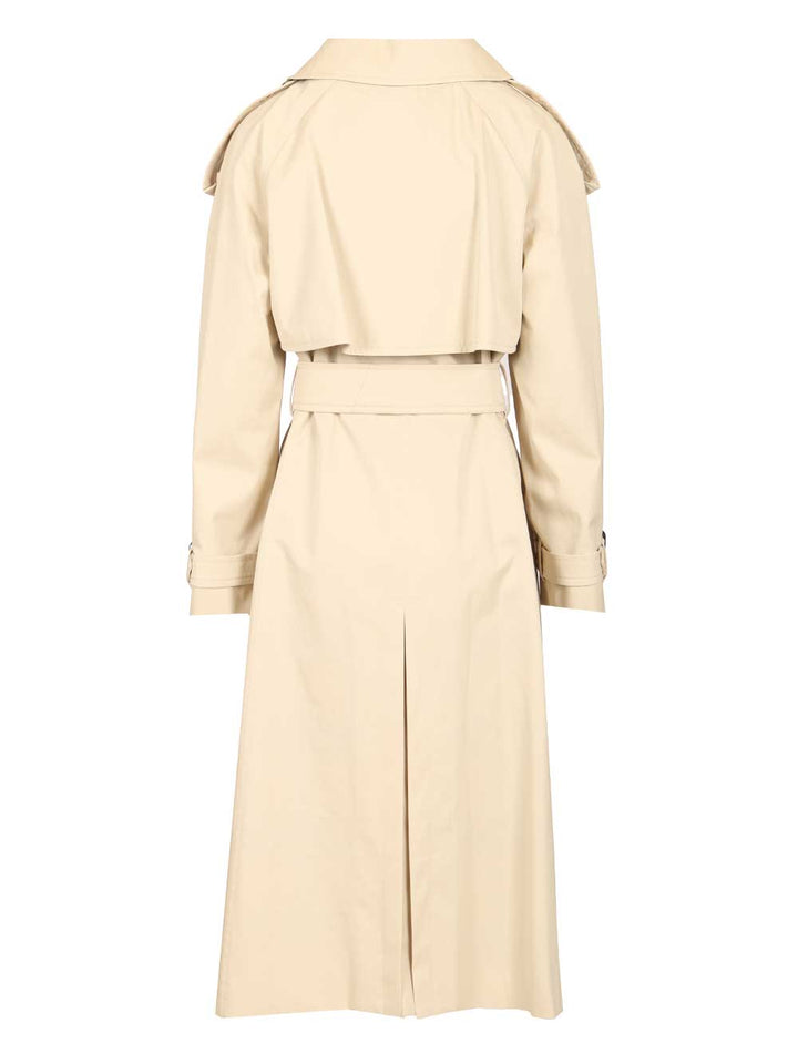 Burberry Fitzrovia Coats - Bianco | 73fd71b84a0354766dc52f2990fd6668f14a0703