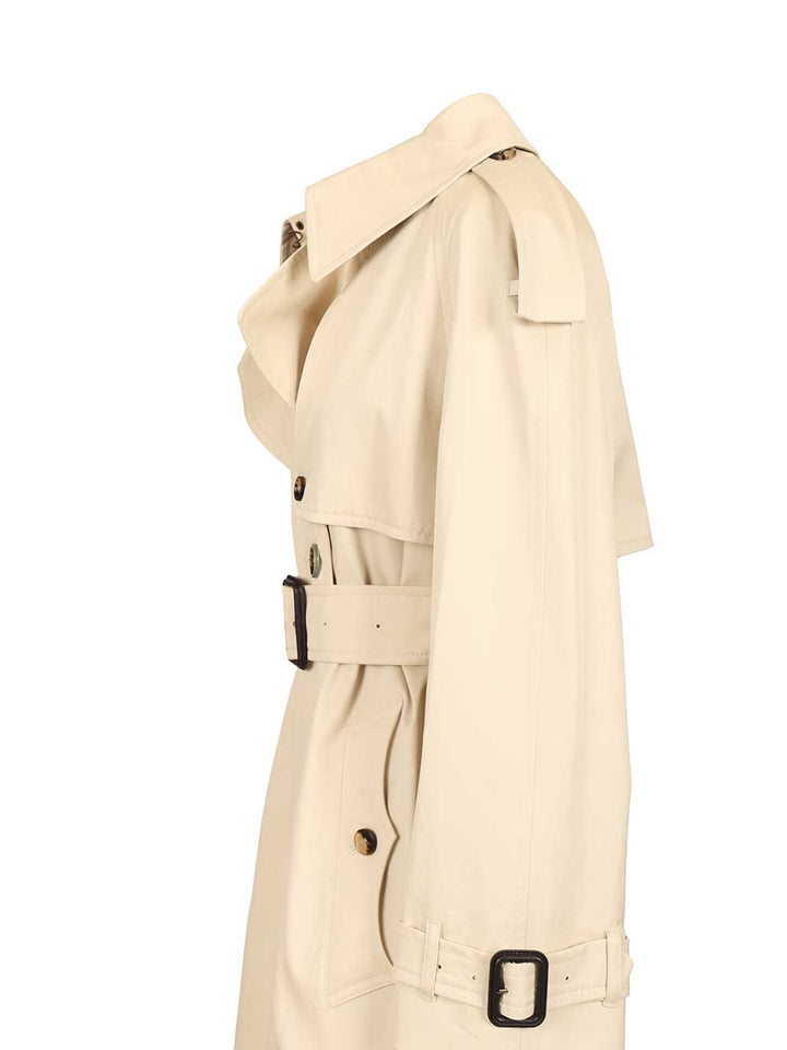 Burberry Fitzrovia Coats - Bianco | e0a86a492e33c550527a97b00e93215e3668abc1