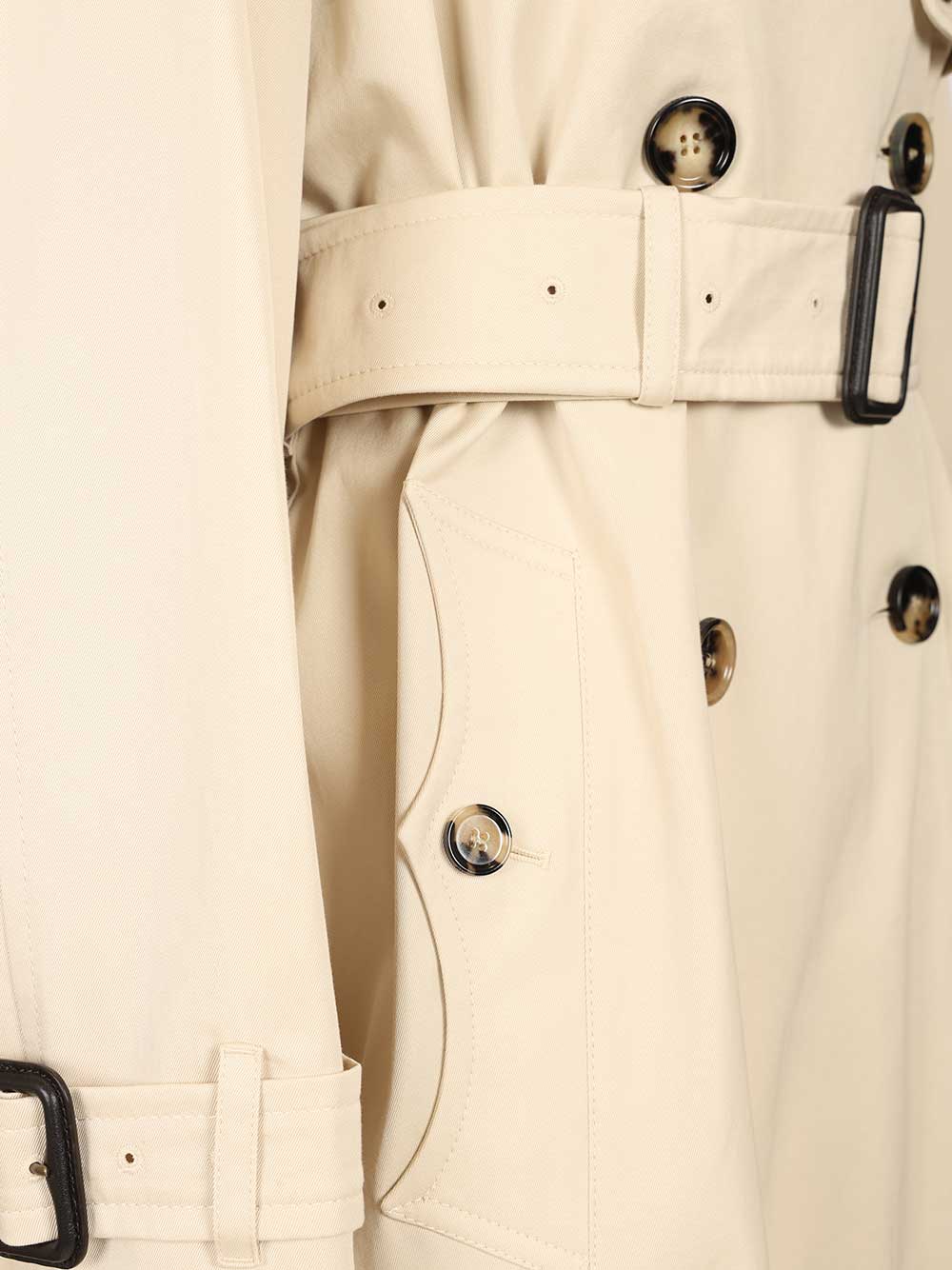 Burberry Fitzrovia Coats - Bianco | 0f24031cfeb31dabe185aab4b808779a11fc9c68