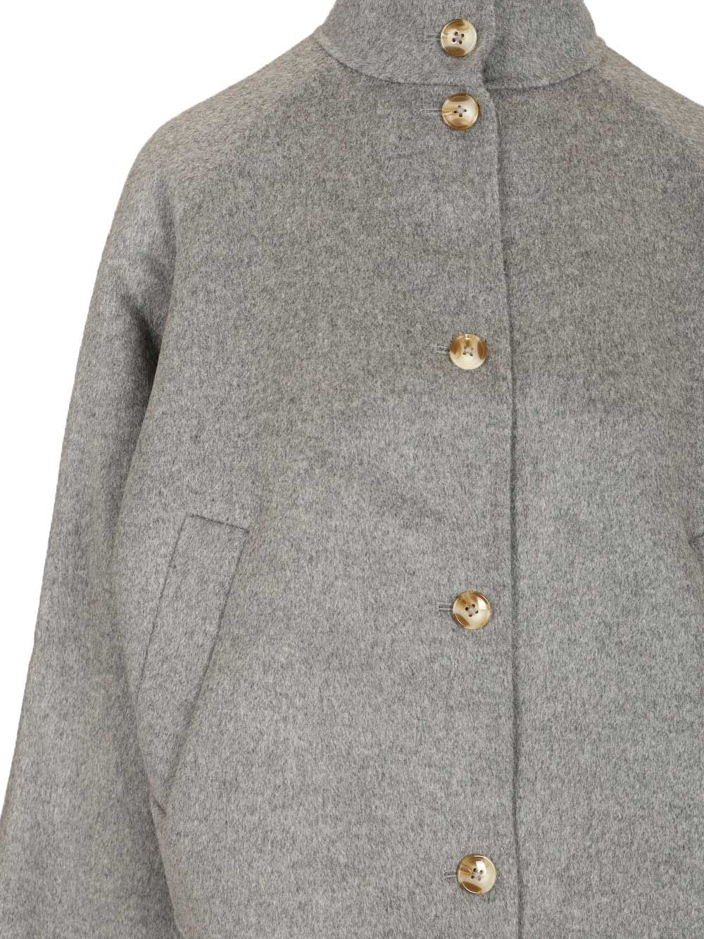 Loulou De Saison Nyma Giacche - Grey | 10fb6462457a7b47af9b64ac25254f6864dbcc12