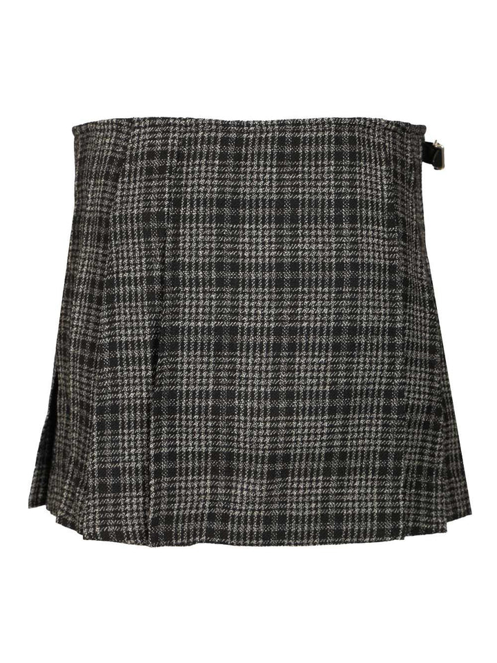 Durazzi Milano Wool Kilt Skirt Gonne - Multicolor | 4f476763f919a12ee1158708cd21e9fea21b4727