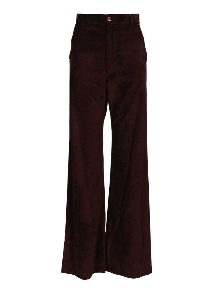Barena Venezia Nini Sofa Trousers - Marrone | e6291007b8795f9bcd79096004f00ad1319e27f4