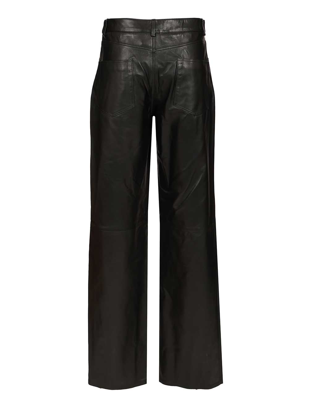 Arma Polly Leather Trousers - Nero | 98f8128919ef819b1efdc51383e2c7140b0fb382