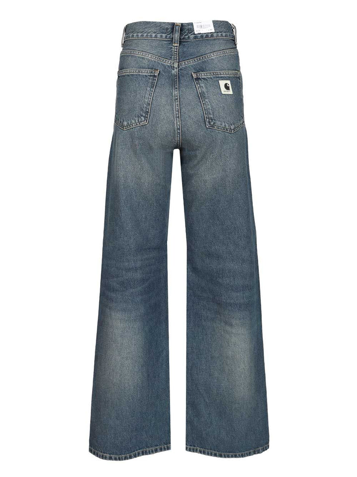 Carhartt Wip Jane Jeans - Blu | 1f744e0ac0438d18f1b4c5f3cd65330769e7cb54